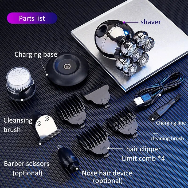DynamicTrim: Portable 7D Electric Shaver